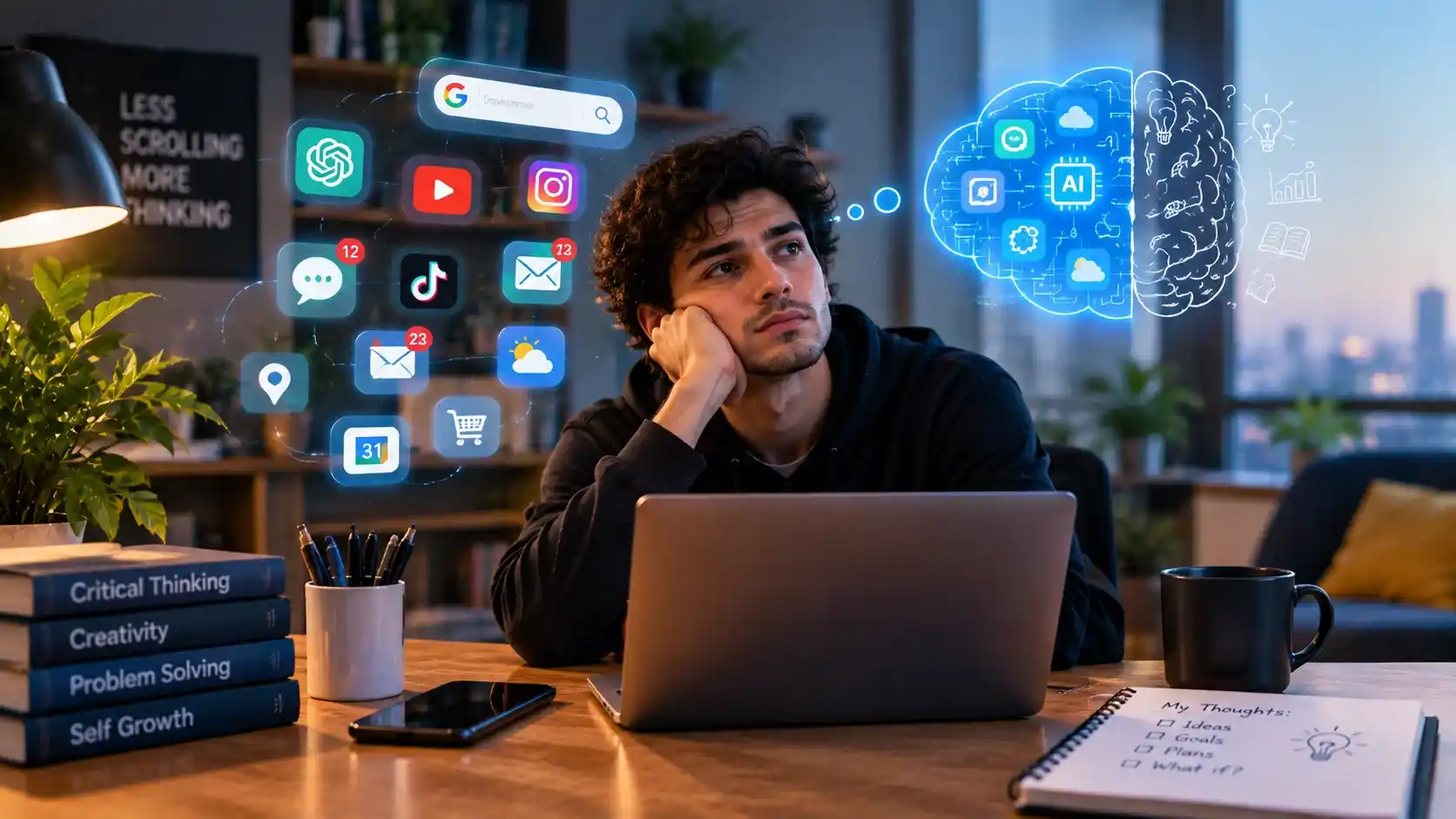 Are We Becoming Too Dependent on Technology to Think for Ourselves?