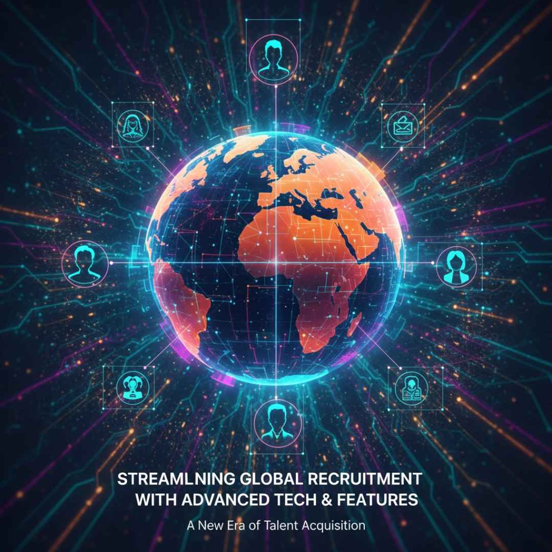Streamlining Global Recruitment with Advanced Tech & Features
