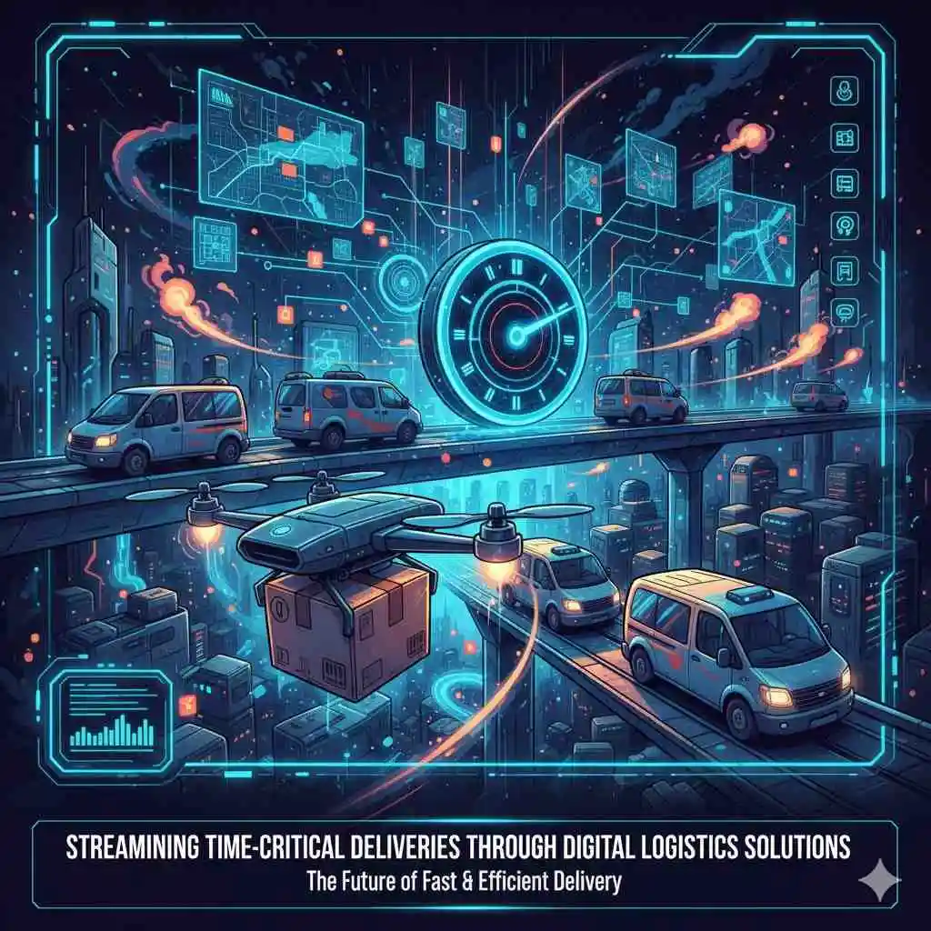 Streamlining Time-Critical Deliveries through Digital Logistics Solutions