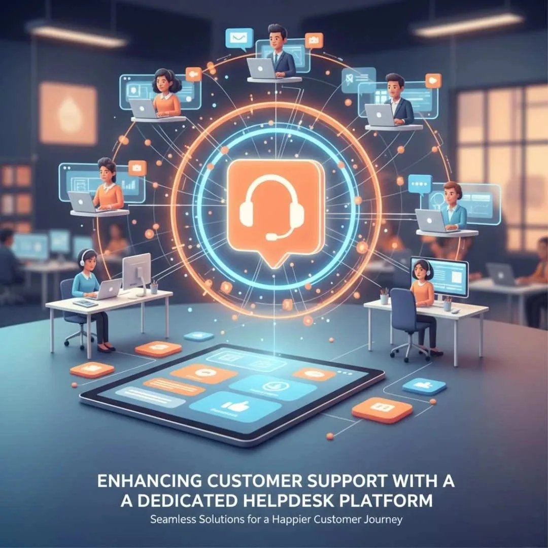 Enhancing Customer Support with a Dedicated Helpdesk Platform